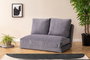 Atelier Del Sofa Taida - Sofá-cama de 2 plazas, Gris